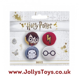 Harry Potter Set of Button Badges
